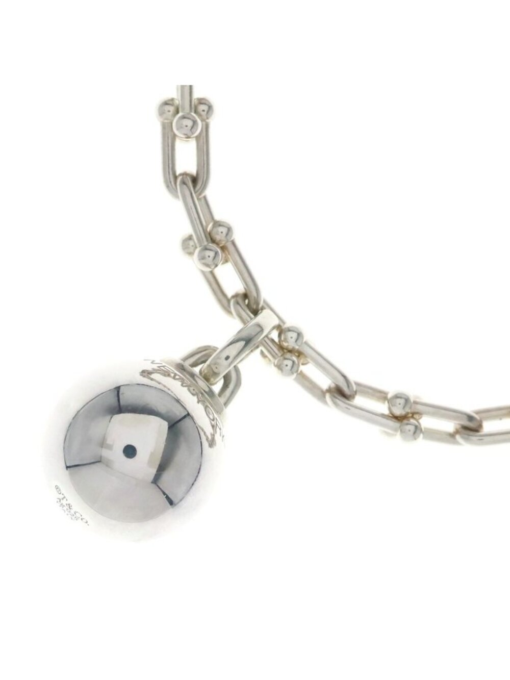 Tiffany & Co HardWear Wrap Necklace Chain Silver